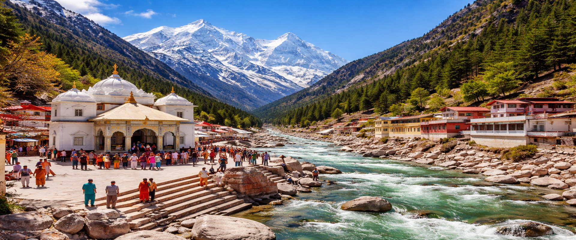 Gangotri Temple – The Sacred Origin of River Ganga
